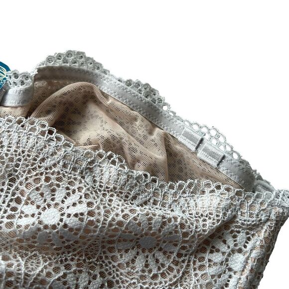 Free People Women’s 36D Starla Underwire Convertible‎ Balconette Bra Lace New - Picture 9 of 12